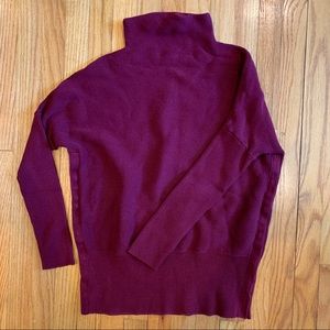 Seraphine Maternity/Nursing Sweater in Wine Color, Size Small